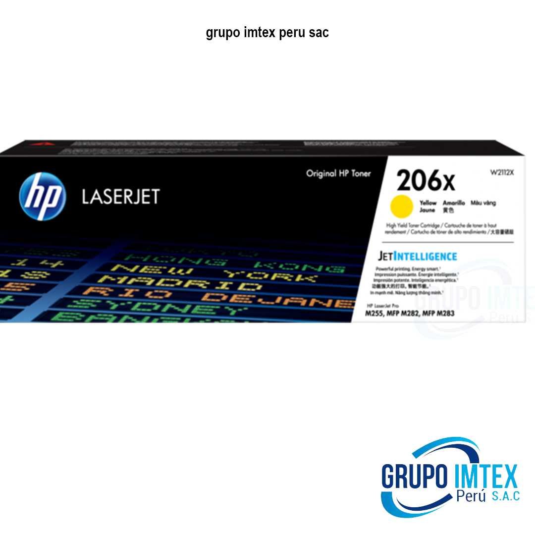 TONER HP 206x W2112X L.J. M255 YELLOW 2,450 PGS