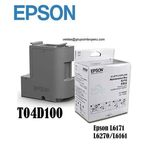 CAJA DE MANTENIMIENTO EPSON L6171 T04D100