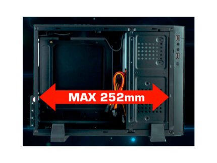 CASE ANTRYX MINI XTREME 350W MATX XS-110 USB 3.0 - Imagen 2