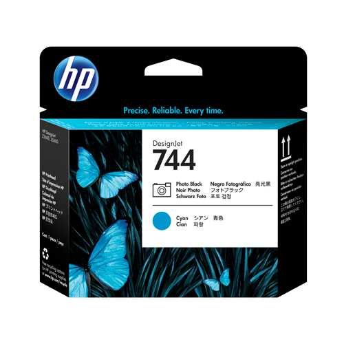 CABEZAL HP F9J86A (744) PHOTO BLACK AND CYAN
