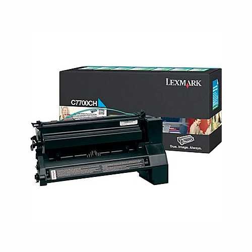 TONER LEXMARK C7700CH CYAN (LIQUIDACION)