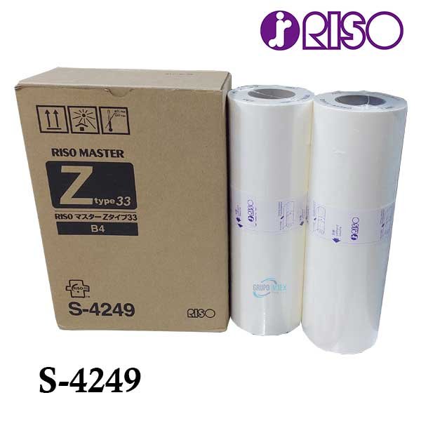 Master Riso S-4249 Para Duplicadora B4 Ez-Rz