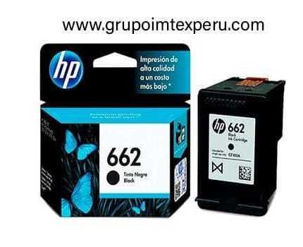 TINTA HP 662 NEGRO CZ103AL 120 PAG