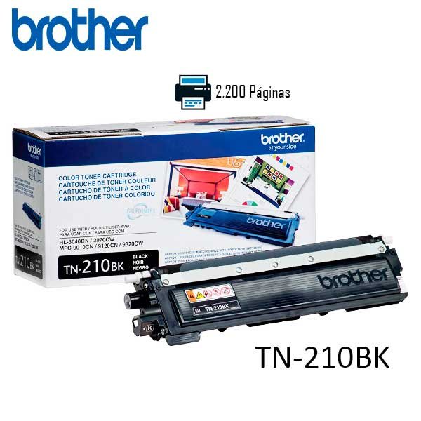 TONER BROTHER TN-210BK (3040/3070) BLACK