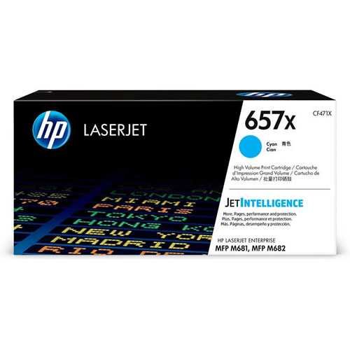 TONER HP CF471X (657X) CYAN ENT M681 23KPG