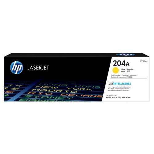 TONER HP CF512A (204A) LJ PRO M154 YELLOW 900 PGS