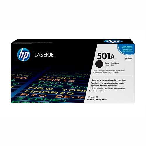 TONER HP 501a Q6470A L.J. 3600/3800 NEGRO