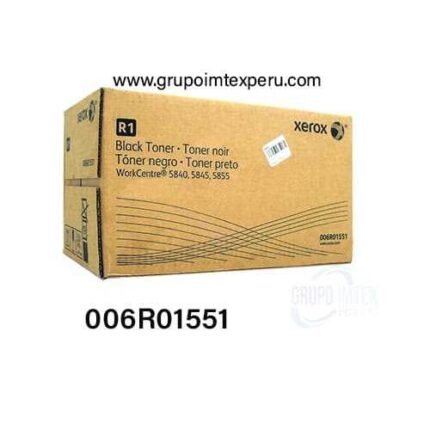 TONER XEROX 006R01551 BLACK PARA WC 5845 / 5855 - Imagen 2