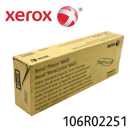 TONER XEROX 106R02251 YELLOW (PH 6600/WC 6605) 2.0 KPG