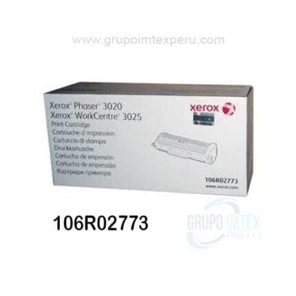 TONER XEROX 106R02773 PHASER 3020 / WC 3025 - Imagen 2