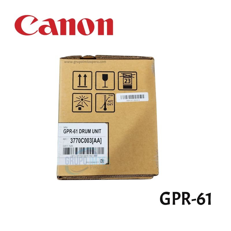 Tambor Canon GPR-61 Black  iR DX C5840i, C5850i