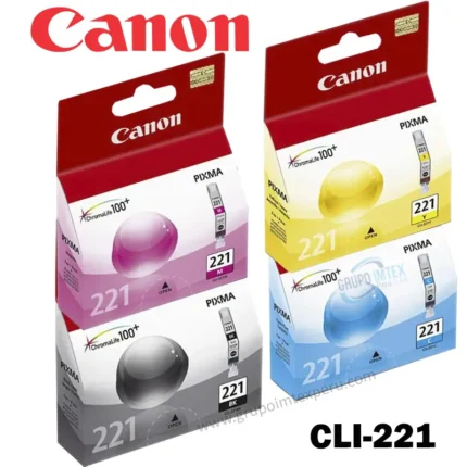 TINTA CANON CLI-221 MAGENTA PARA IP-4600 - Imagen 2