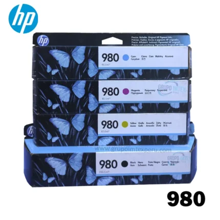 Tinta Hp 980 Amarillo D8J09A   X555, Mfp X585 - Imagen 2