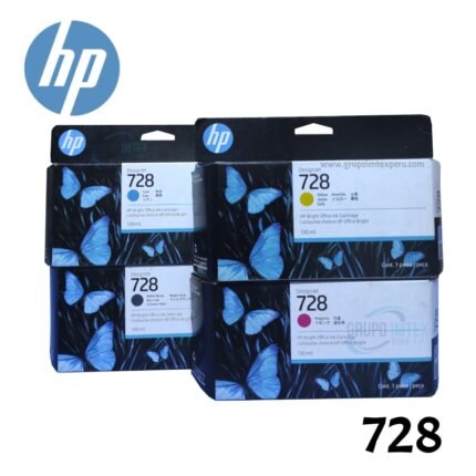 Tinta Hp 728 Cyan F9J67A DesignJet T730 130ML - Imagen 2