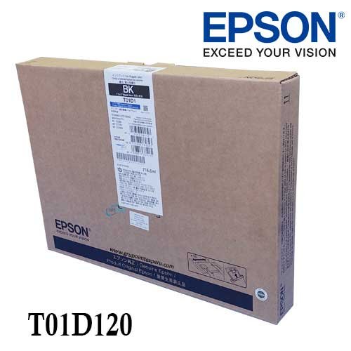 Tinta Epson T01D120 Negro Workforce Pro Wf-C529R, Wf-C579R