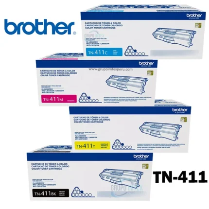 Toner Brother Tn-411 Magenta Hl-L8360Cdw , Mfc-L8610Cdw , Mfc-L8900Cdw - Imagen 2