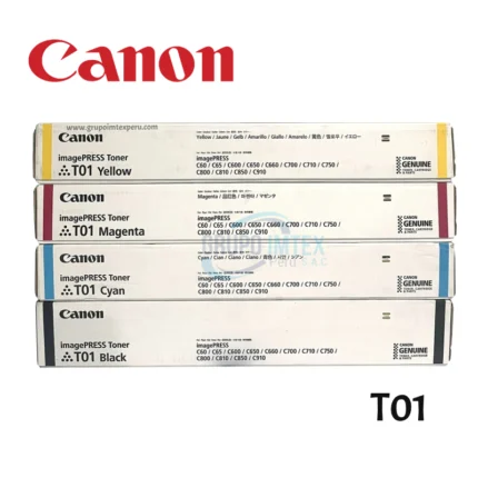 Toner Canon T01 Negro  C710, C750 Original - Imagen 2