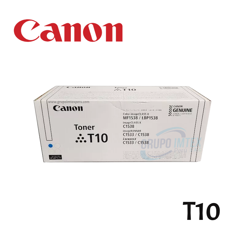 Toner Canon T10 Cyan imageCLASS X MF1538C