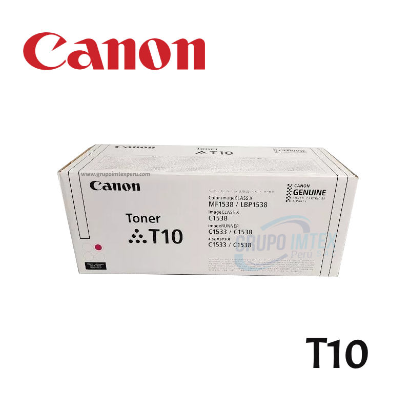 Toner Canon T10 Magenta imageCLASS X MF1538C