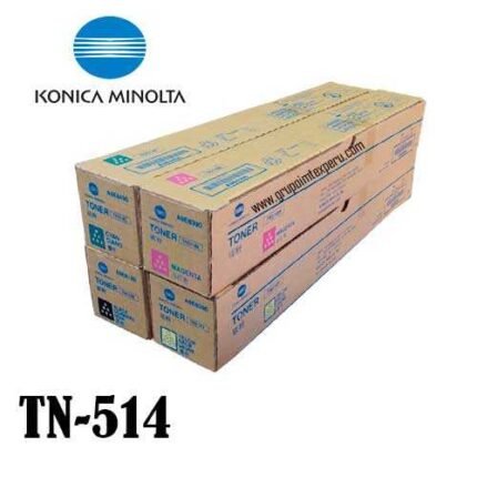 Toner Konica Minolta Tn-514K Black Bizhub C-458, 558 A9E8190 - Imagen 2