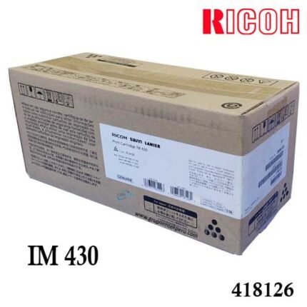 TONER RICOH 418126 IM430 NEGRO - Imagen 2