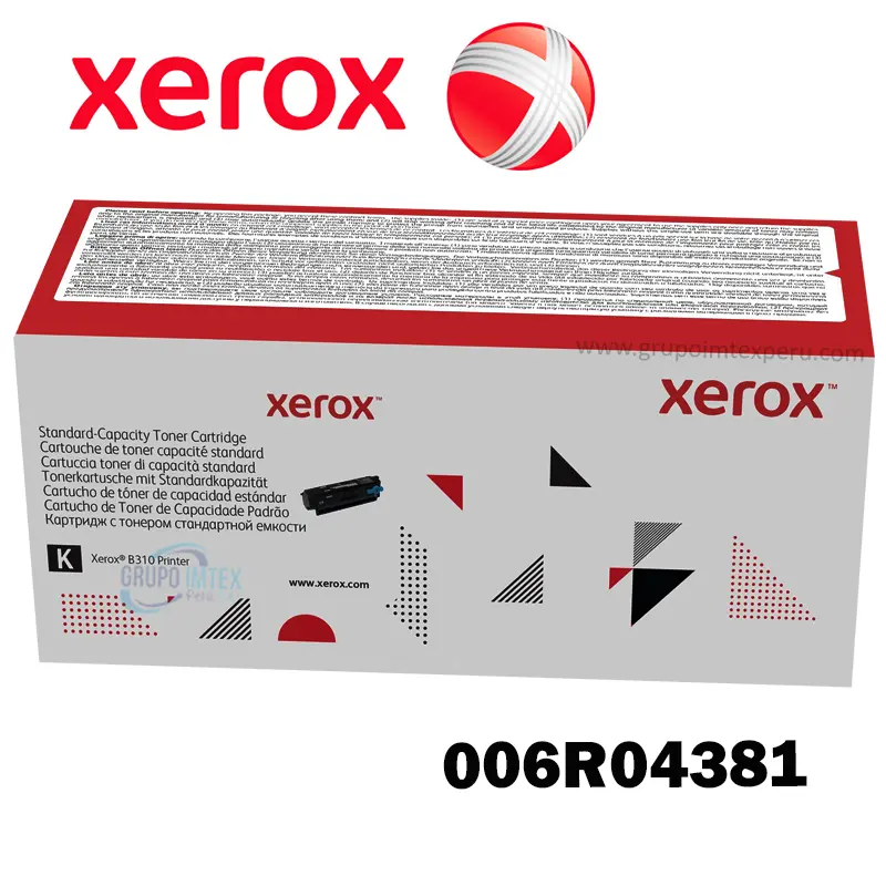 Toner Xerox  006R04381 Para B305, B310, B315