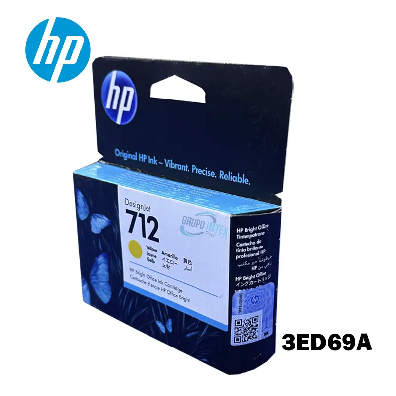 TINTA HP  712A YELLOW 3ED69A  29ML