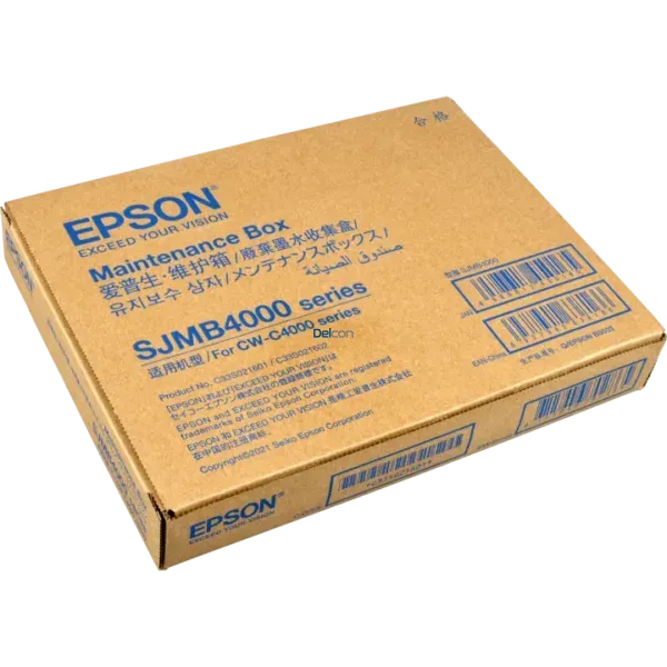 Caja De Mantenimiento Epson C33S021601/SJMB4000 ColorWorks CW-C4000 / CW-C4000u Series Maintenance Box