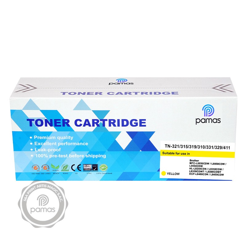 Toner PAMAS Compatible Brother TN-321 YELLOW