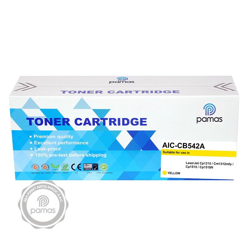 Toner PAMAS Compatible HP131A/128A/125A – Yellow