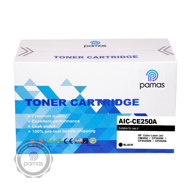 Toner PAMAS Compatible HP504A (CE250A) – Black