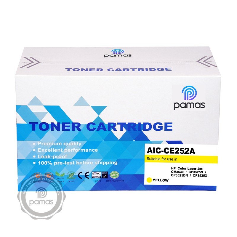 Toner PAMAS Compatible HP504A (CE252A) – Yellow