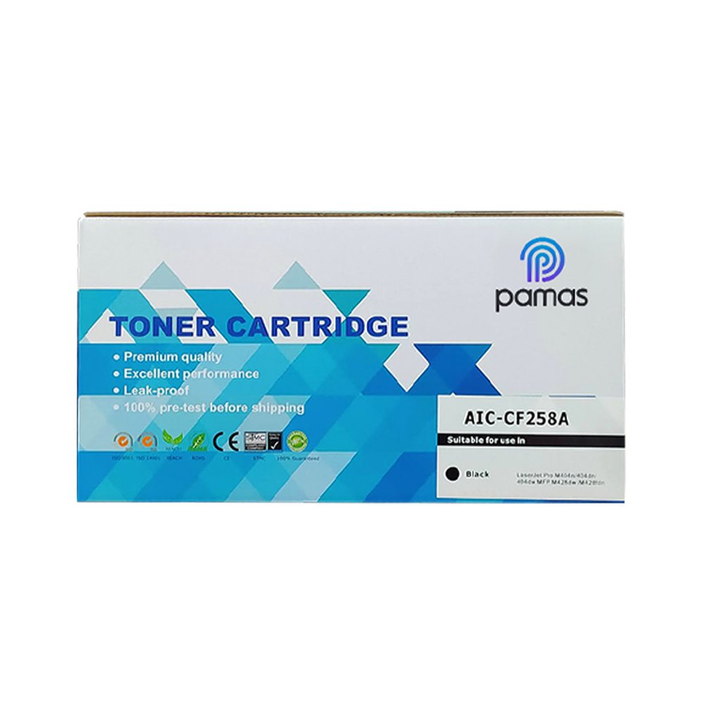 Toner PAMAS Compatible HP58A Sin Chip (CF258A)