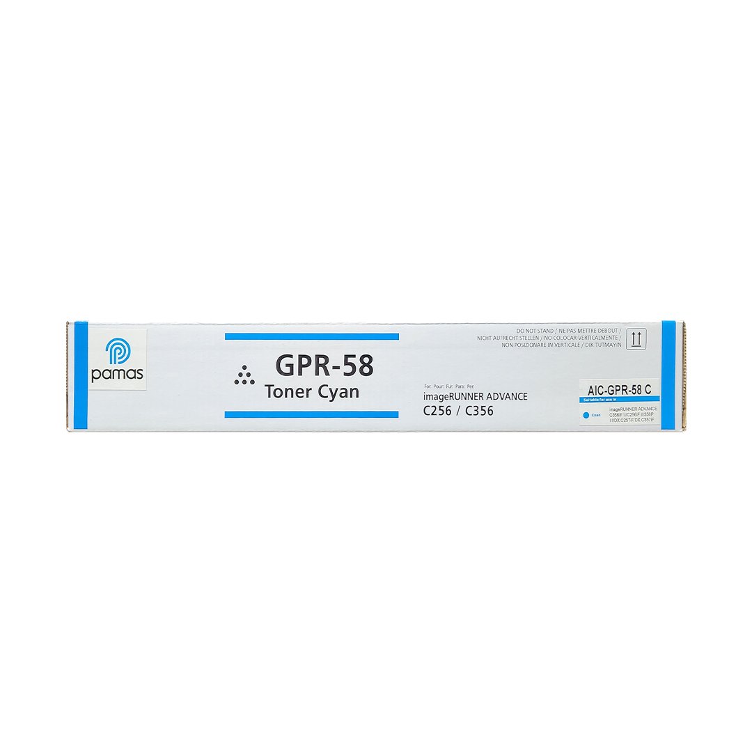 Toner Compatible Pamas GPR-58 – Cyan