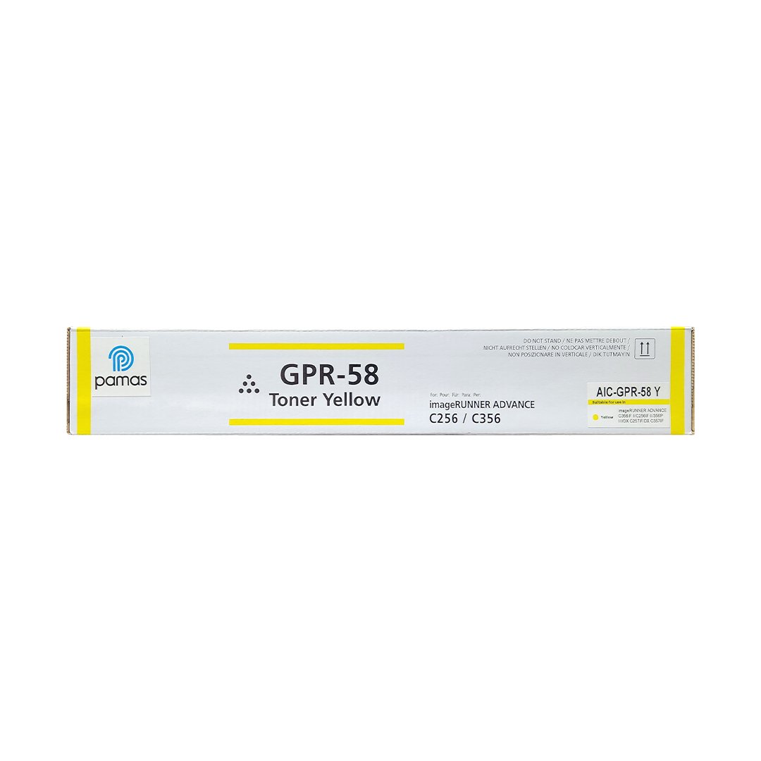 Toner Compatible Pamas GPR-58 – Yellow