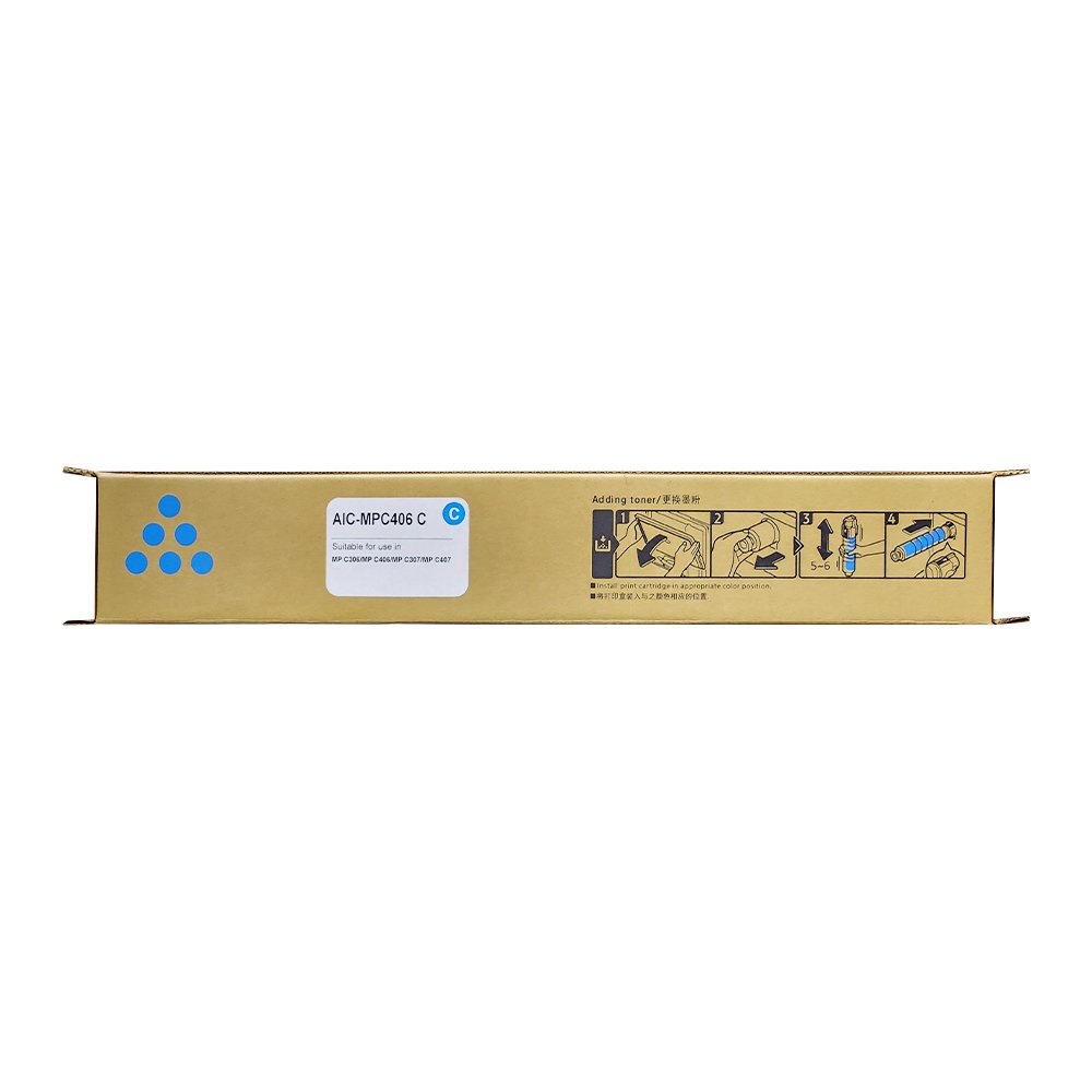 Toner Compatible Pamas Para Ricoh MP C406 – Cyan