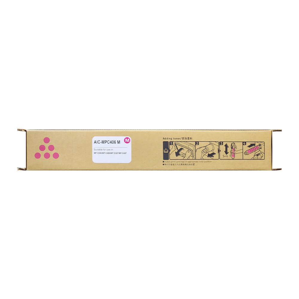 Toner Compatible Pamas Para Ricoh MP C406 – Magenta