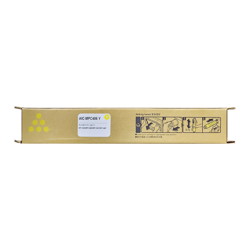 Toner Compatible Pamas Para Ricoh MP C406 – Yellow