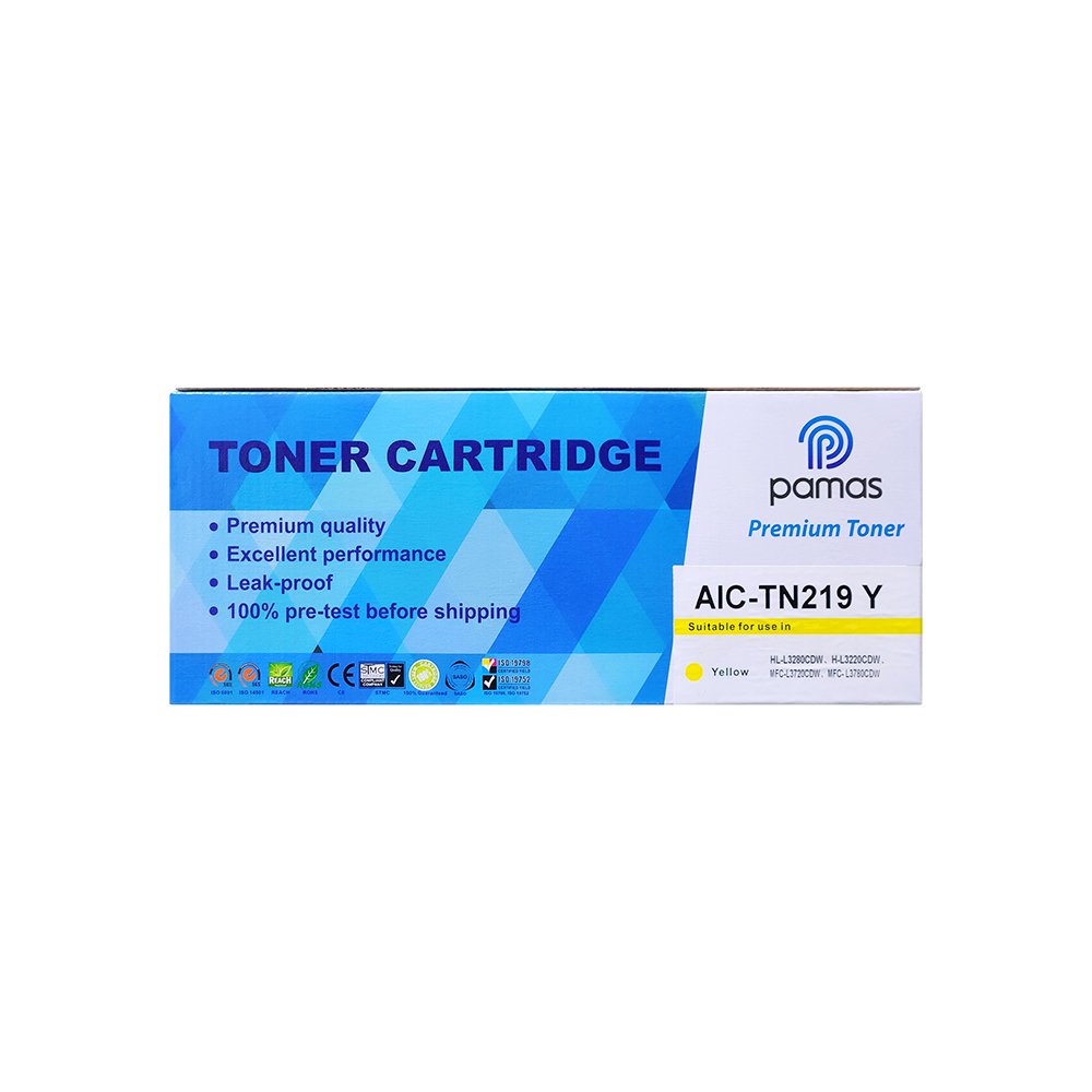 Toner Compatible Pamas Para Brother TN-219 – Yellow